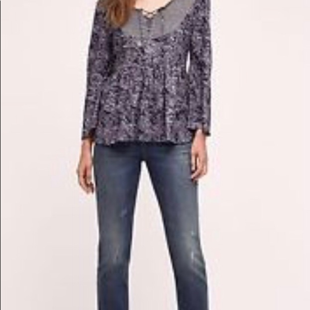 Anthropologie Akemi and Kin Marcella Top Medium - Picture 2 of 3